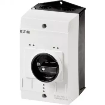 Prázdná skříň s otočným vypínačem Eaton CI-K2-PKZ0-NA-G, 160 x 100 x 100 mm, černá/šedá 262680