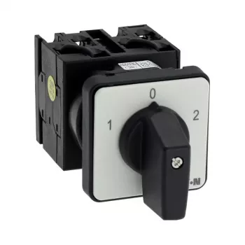 Otočný vypínač Eaton T0-3-8401/E, 3pólový ZAP-VYP, 20 A, 690 V AC, černá rukojeť, montáž na čelní panel 091047