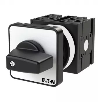 Přepínač Eaton T0-3-8007/E, 3pólový, ZAP-VYP, 20A, černý/šedý