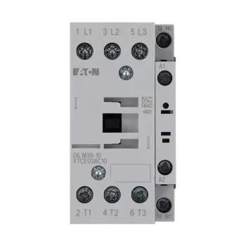 Výkonový stykač Eaton DILM38-10, cívka 230 V AC 50 Hz / 240 V AC 60 Hz, 3pólový, 38 A, 1 NO pomocný kontakt 112428