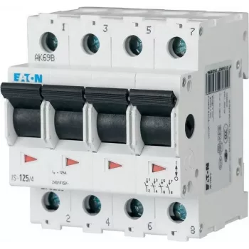 Hlavní spínač Eaton 4pólový 40 A 400 V šedý 276273