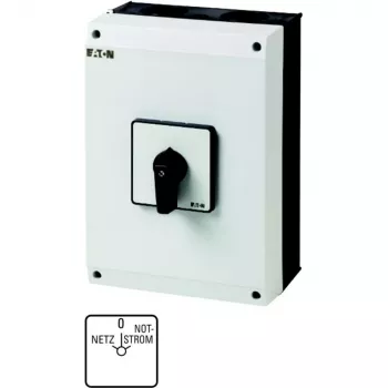 Hlavní spínač Eaton T5-4-8902/I5 4pólový 63 A, černý/bílý 207214