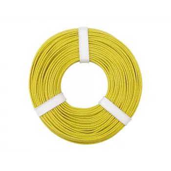 Lankový propojovací vodič Donau Elektronik 125-053 0,25 mm² žlutý 50 m