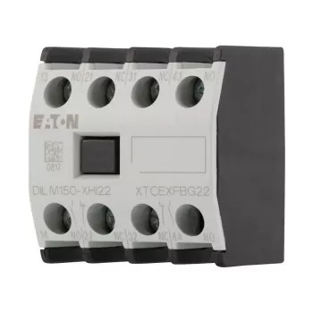 Pomocný kontaktní blok Eaton DILM150-XHI22, 2NO+2NC, montáž zepředu, šroubové svorky 277950