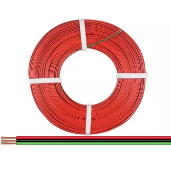 Lanko Donau Elektronik 318-014-50 3 x 0,14 mm² červené, zelené, černé 50 m