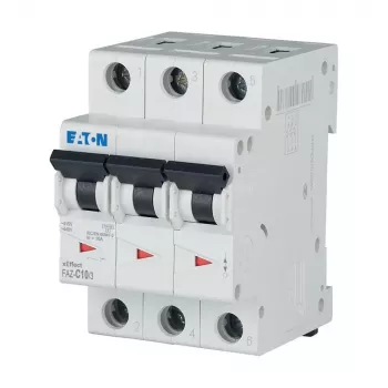 Jistič Eaton FAZ-C10/3 typ C 10 A 3pólový 278869