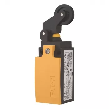Koncový spínač Eaton LS-11/LB, válečková páčka, tlačný, 1NO+1NC, 400 V AC, 4 A, IP67, hliníkový odlitek 290175