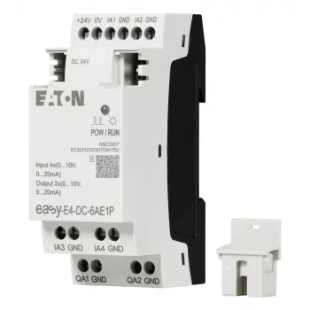 Rozšiřující modul PLC Eaton easyE4 EASY-E4-DC-6AE1P 197516
