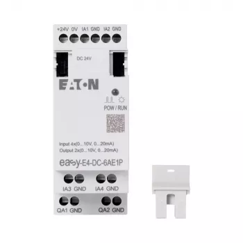 Rozšiřující modul PLC Eaton easyE4 EASY-E4-DC-6AE1P 197516
