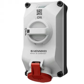 Nástěnná zásuvka CEE Mennekes DUOi 16A 5pólová 6h 400V IP44 5611506G