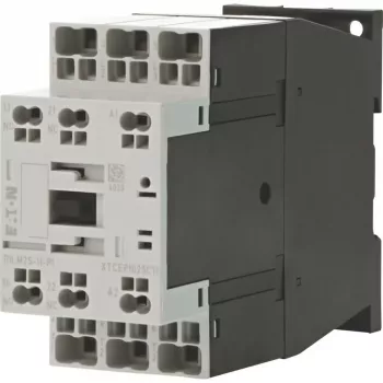 Stykač Eaton DILM25-11(RDC24)-PI, 3 hlavní spínací kontakty, cívka 24 V DC, 25 A, 11 kW 199288