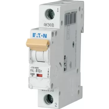 Jistič Eaton PXL-C13/1, 1pólový, 13 A, charakteristika C, 6 kA, na DIN lištu 236057