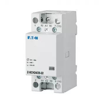 Instalační stykač EATON Z-SCH24/25-22 24V AC 2NO+2NC 25A 248850