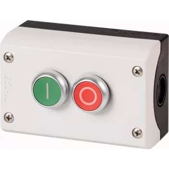 Šedý panel s tlačítky Eaton M22-I2-M1 (M22-I2-M1)
