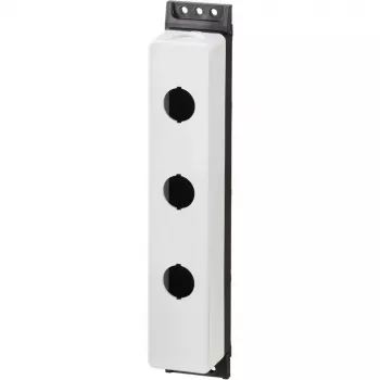 Nástěnná skříň Eaton M22-FI3, 3 pozice, šedý plast, IP66/IP67/IP69K