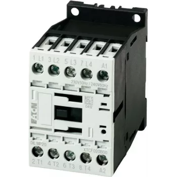 Stykač Eaton DILM7-01, 24 V DC, IP20, 45 x 68 mm, černý/bílý 276600