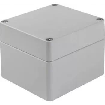 Univerzální pouzdro Bopla A 120 122 x 120 x 90 mm, hliník, stříbřitě šedé RAL 7001 01120000.H