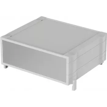 Stolní pouzdro Bopla BOTEGO BO 62618, 256,9 x 307,35 x 110,92 mm, ABS, světle šedé RAL 7035 68626090.MT2