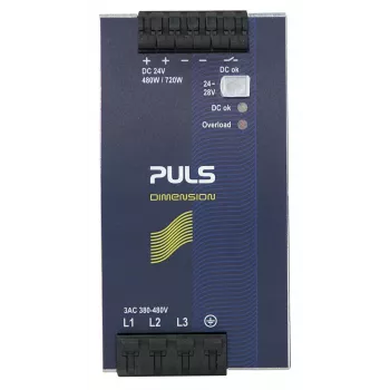 PULS DIMENSION QT20.241 3fázový napájecí zdroj na DIN lištu 24V DC 20A