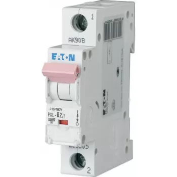 Jistič Eaton PXL-B2/1 typ B 1pólový 2 A 10 kA DIN lišta 236005