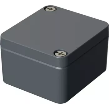 Univerzální pouzdro BOPLA hliník stříbrnošedá (RAL 7001) 50 x 45 x 30 A 100 1 ks (01100000.MT1)