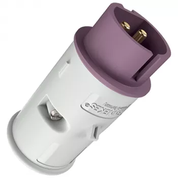 Žlutá průmyslová zástrčka MENNEKES 629A 16A 2P 25V IP44