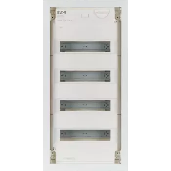 Zapuštěný rozváděč Eaton KLV-48HWP-F 4 řady 48 modulů bílá ocelová dvířka 178812