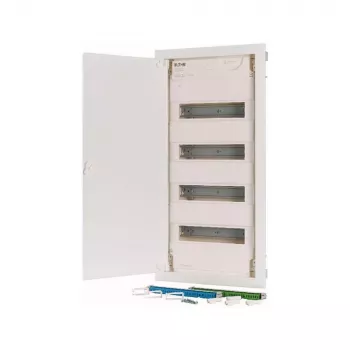 Zapuštěný rozváděč Eaton KLV-48HWP-F 4 řady 48 modulů bílá ocelová dvířka 178812