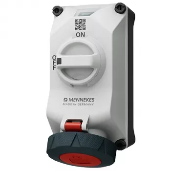 Nástěnná zásuvka MENNEKES DUOi 32A 5P 6h 400V IP69 5614506G
