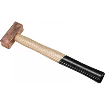 Měděné kladivo ACCESSORY 500 g, 310mm hikorová rukojeť, nejiskřivé, soft-face 78020340
