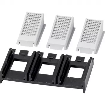 Krytka ochrany prstů Eaton NZM1-XIPK IP2X pro NZM1, PN1, N1, 3pólová, černá/šedá, 90 mm 266744