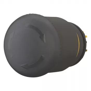 Aktuátor houbového tlačítka Eaton M22S-PVT černý, 22 mm, momentový 271499