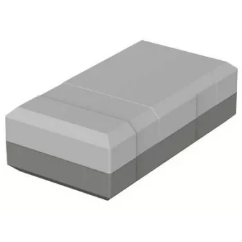 Stolní pouzdro Bopla EG 1030, 100 x 54 x 30 mm, polystyren, světle šedé RAL 7035 32103000