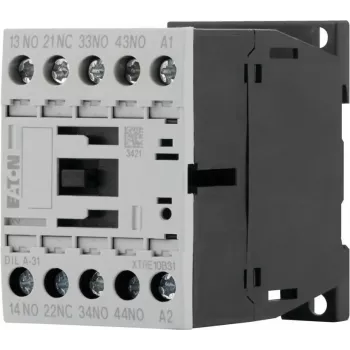 Eaton DILA-31 Auxiliary Contactor, 230 V AC Coil, 3 NO + 1 NC, Screw Terminals, 1.6 kW