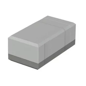 Stolní pouzdro Bopla EG 1250, 125 x 67 x 50 mm, polystyren, světle šedé RAL 7035 32125002
