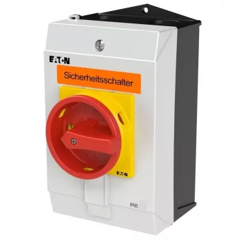 Otočný přepínač Eaton P1-25/I2-SI 207308, šedý/červený