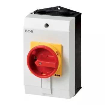 Otočný přepínač Eaton P1-25/I2-SI 207308, šedý/červený