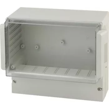 Řídicí pouzdro BOPLA RCP 3100, spodní díl ABS, víko polykarbonát, světle šedé, 296 x 261 x 132,5 mm 41310109