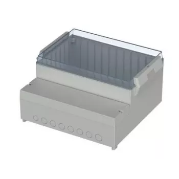 Řídicí pouzdro Bopla RCP 3500 296 x 281 x 158 mm ABS/polykarbonát světle šedé 41350109