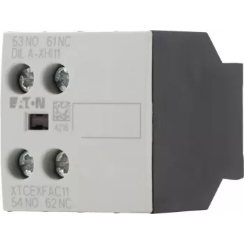 Pomocný kontaktní blok Eaton DILA-XHI11 276421, 45 x 117 x 68 mm, -25 až 60 °C, černý/bílý