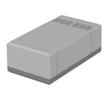 Stolní pouzdro Bopla EG 2070 L, 200 x 112 x 70 mm, polystyren, světle šedá RAL 7035 32207012