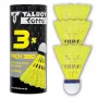 Badmintonový košík TALBOT torro Tech 350 nylonový, střední rychlost, žluto-modrý, 1 ks 479113