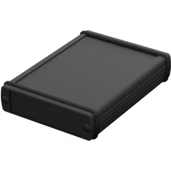 Univerzální hliníkové pouzdro Bopla ABPH 820-100 100 x 82 x 22 mm, černé 84826100.H
