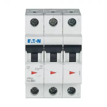 Jistič Eaton FAZ-B6/3 typ B 6 A 3pólový 10 kA 278841