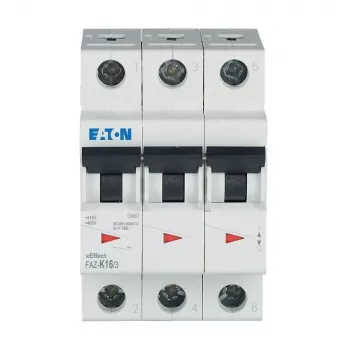 Jistič Eaton FAZ-K16/3 16 A 3pólový s charakteristikou K 278911