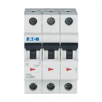 Jistič Eaton FAZ-Z25/3 25A 3pólový charakteristika Z 278929
