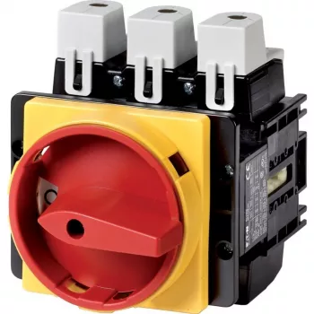 Hlavní vypínač Eaton P5-160/EA/SVB 3pólový 160 A, 690 V AC, IP65, červená rukojeť 280922