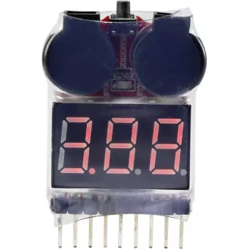 LiPo checker Reely pro 2-8 článků (1511388)