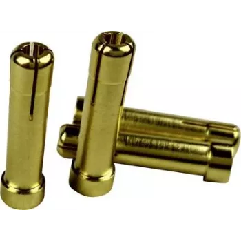 Adaptérový konektor Reely 4mm pozlacený konektor na 5mm pozlacenou zásuvku 1605782