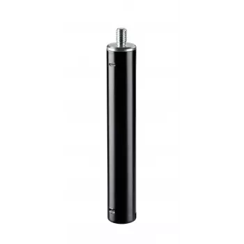 KÖNIG & MEYER Extension Tube for Universal Holders, 3/8 inch Thread, 25 mm Diameter, 153 mm Length, Black (18832-000-55)
